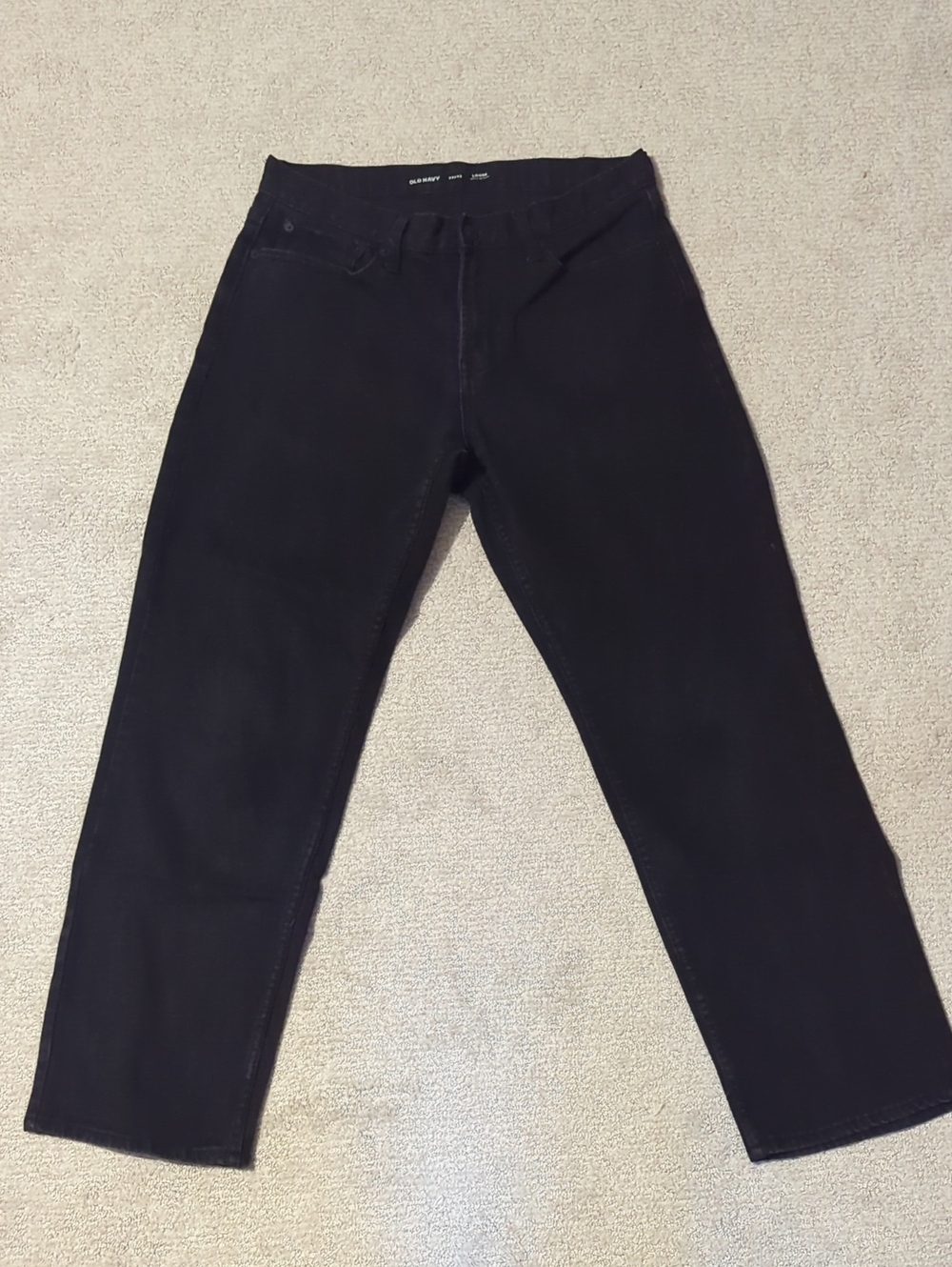 Old Navy Men's Loose Fit Jeans — Black